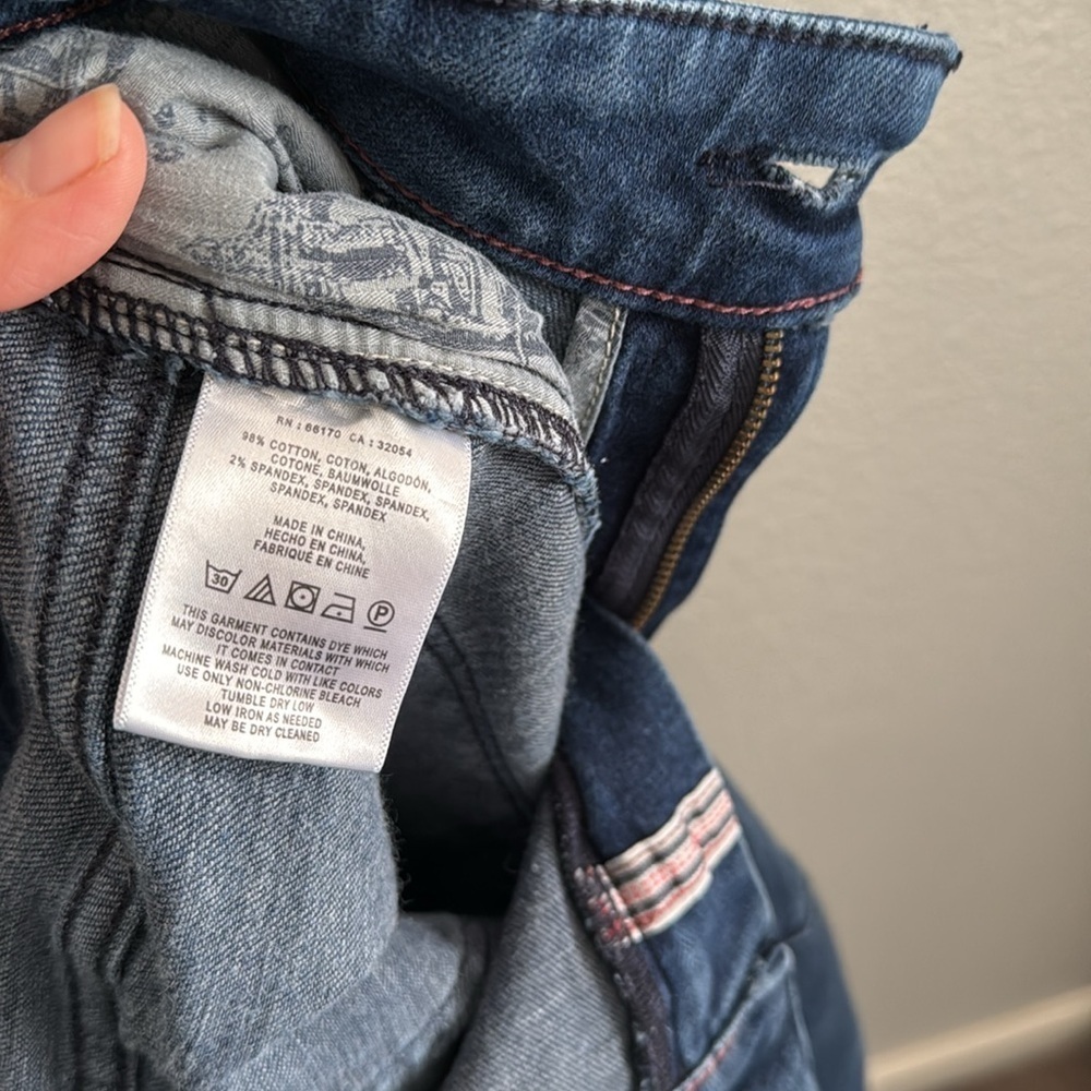 Pilcro and The Letterpress by Anthropologie Women's Crop Flared Jeans Size 28 - Picture 7 of 7